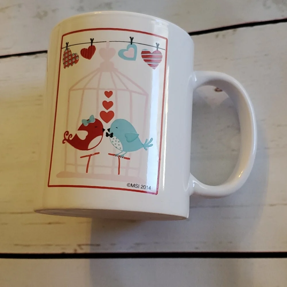 Love Birds coffee cup